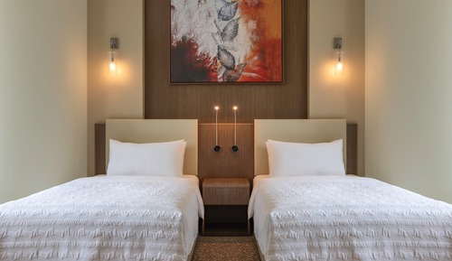 Deluxe Room, 2 Twin Beds, Non Smoking, City View