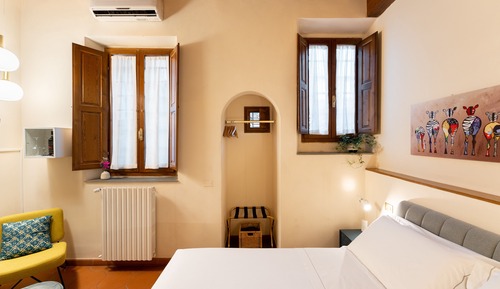 Romantic Double Room, 1 Queen Bed, Air conditioning