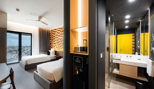 Twin Room, Balcony, River View