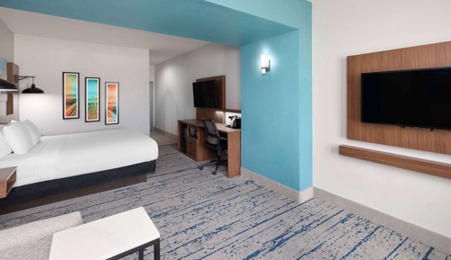 Deluxe Room, 1 King Bed, Non Smoking, Bathtub (Mobility/Hearing, Tub with Grab Bars)