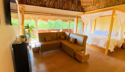 Luxury Cabin, 1 King Bed, Valley View
