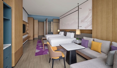 Deluxe Room, 2 Twin Beds, Non Smoking, City View