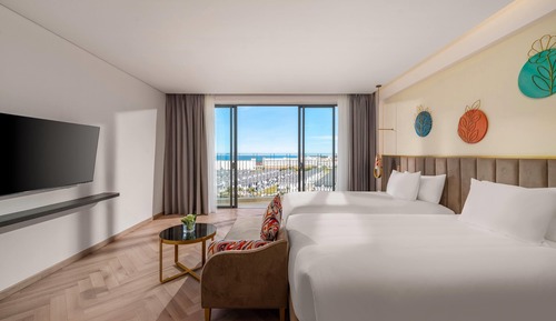 Premium Twin Room, 2 Twin Beds, Ocean View