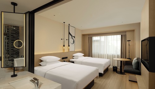 Premium Room, 2 Double Beds, City View