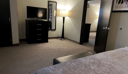 Studio Suite, 1 King Bed, Accessible, Non Smoking (Mobility/Hearing, Roll-In Shower)