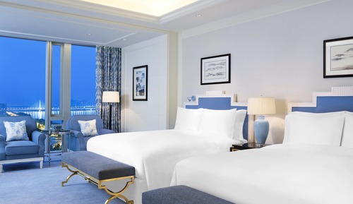 Deluxe Room, 2 Queen Beds, River View