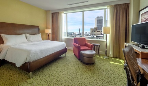 Room, 1 King Bed, Bathtub, City View (Accessible)