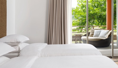 Room, 2 Twin Beds, Non Smoking, Garden View (Balcony)