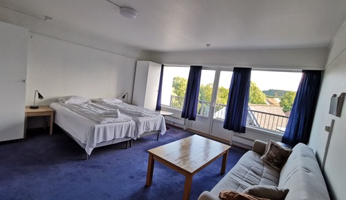 Family Room With Balcony
