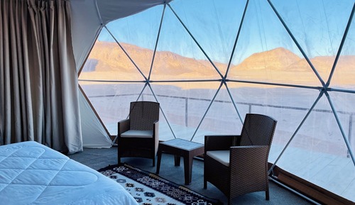 Quadruple Martian Tent