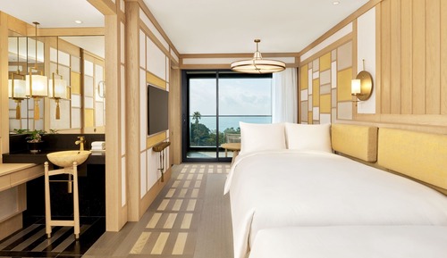 Premium Room, 2 Double Beds, Non Smoking, Ocean View (Balcony)