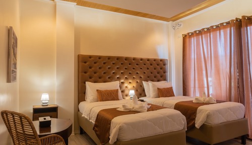 Superior Twin Room, 1 Bedroom, Garden View, Poolside