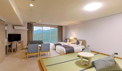 Standard Japanese-Western-Style-Room with 8 Tatami mats(High Floor) - Indoor Bath - Non-Smoking