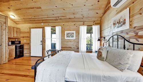 Cabin, 1 King Bed, Hot Tub