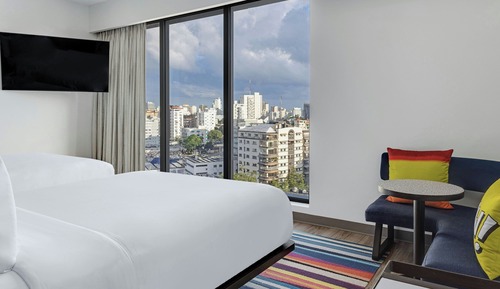 Urban, Room, 2 Queen Beds, City View