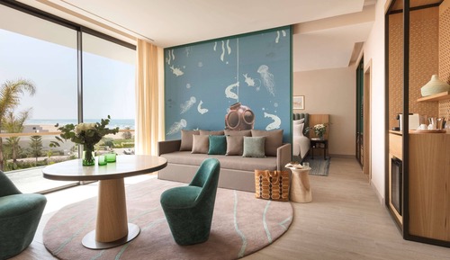 Suite, 1 King Bed, Balcony, Partial Ocean View (Regency)
