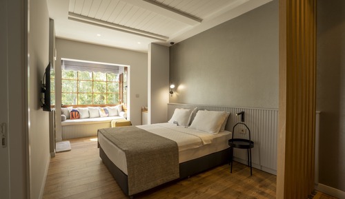 Comfort Room, Fireplace