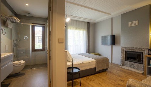 Exclusive Room, Fireplace