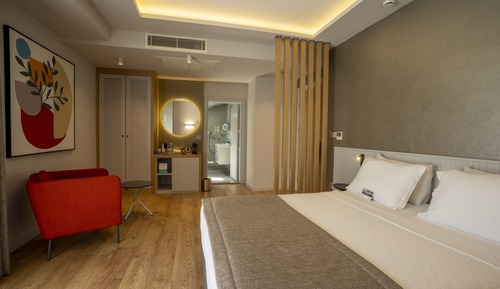 Superior Room, Fireplace