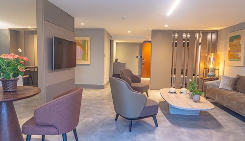 Presidential Studio Suite, 1 King Bed, Bathtub, Ocean View