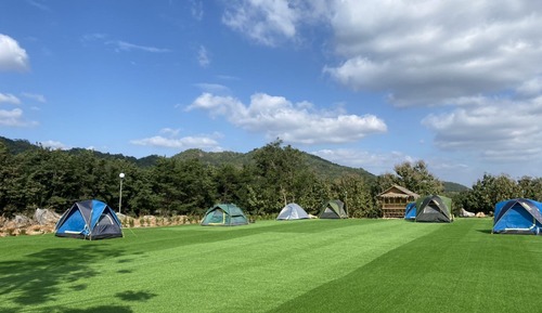 Basic Tent, Shared Bathroom (2 Persons)