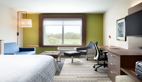 Suite, 1 King Bed, Roll-in Shower (Mobility)