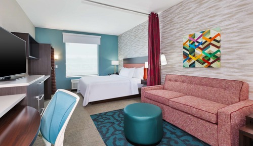 Studio, 1 King Bed, Accessible (Hearing)