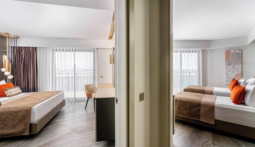 Deluxe Room, 2 Bedrooms, Terrace, Sea View
