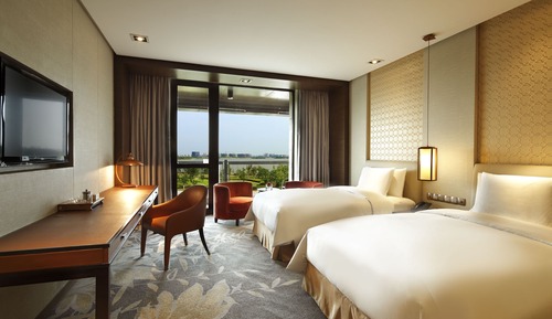 Standard Room, 2 Twin Beds, Lake View (Da Long Lake View)