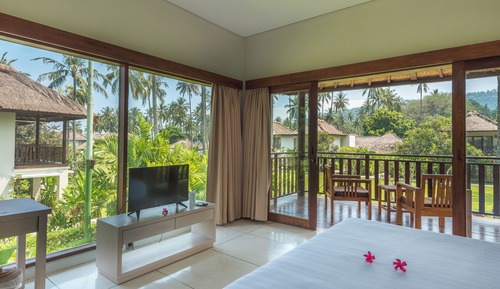 Room, 2 Twin Beds, Garden View