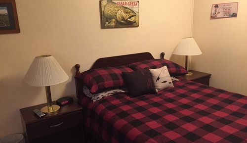 Small Queen Room in Motel