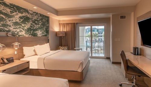 Room, 2 Queen Beds, Balcony, Ocean View