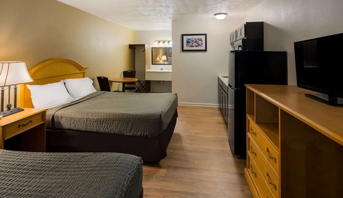 Room, 2 Double Beds, Non Smoking (Efficiency)