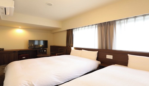 Family Twin Room, Non Smoking (No Cleaning Service)
