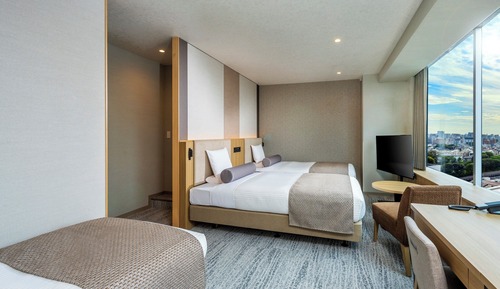 Sky View Twin with Extra bed, Non Smoking, Up to 3 People