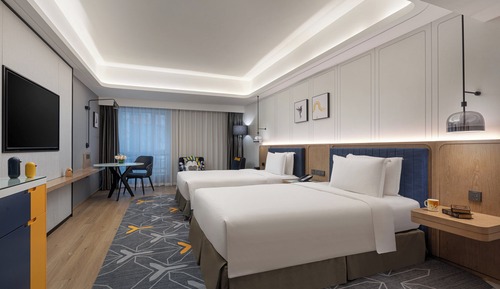 2 Twin Beds Premium
