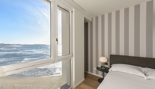 Double or Twin Room, Terrace, Sea View