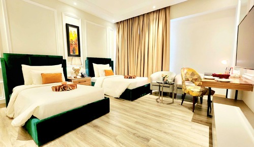 Executive Room, 2 Twin Beds, Non Smoking, City View (with Extra Bed)