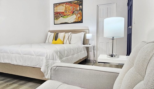Design Single Room, 1 Queen Bed, Garden View, Garden Area