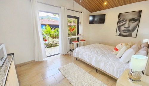 Panoramic Cabin, 1 Queen Bed, Mountain View, Mountainside