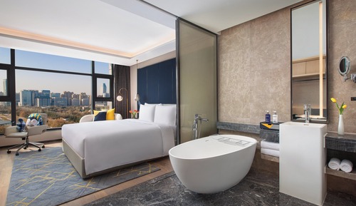 Premium Room, 1 King Bed, Bathtub