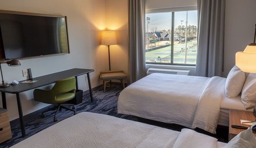 Standard Room, 2 Queen Beds, Non Smoking (Mobility/Hearing Access, Roll-in Shwr)