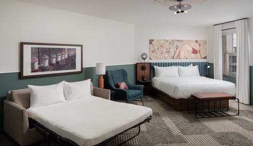 Studio Suite, 1 King Bed with Sofa bed, Non Smoking