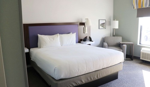 Room, 1 King Bed, Refrigerator & Microwave