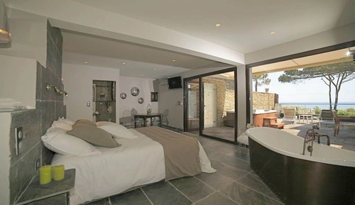 Elizabeth Suite, private terrace with Jacuzzi, sea view