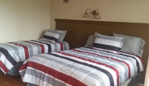 1 Queen Bed and 1 Twin Bed (Sleeps 3)