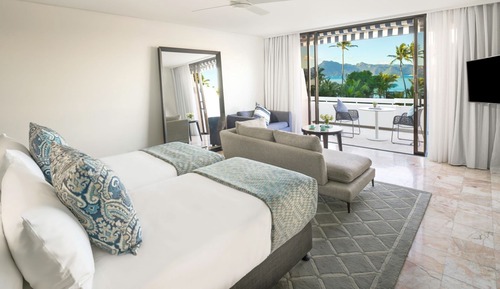 Premium Room, 2 Twin Beds (Lagoon Ocean View)