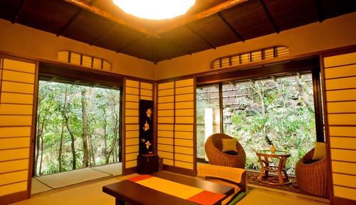CHOUJI - Japanese-Style Room with Hotspring Semi-Open Air Bath