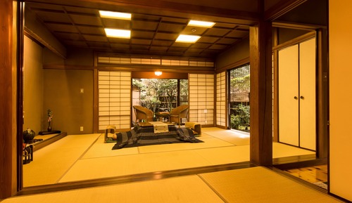 TSUKUSHI - Japanese-Style Room with Hotspring Semi-Open Air Bath