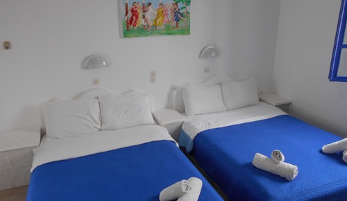 Superior Quadruple Room, 2 Queen Beds, Lanai, Sea View